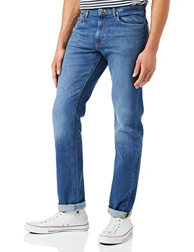 Lee Daren Zip Fly Jeans, Blu (Dark Freeport), 36W / 36L Uomo