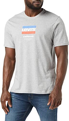 Levis Ss Relaxed Fit Tee, T-shirt Uomo, Center Mhg, XS