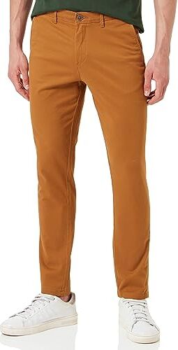 Jack & Jones Jpstmarco Jjbowie Sa Noos, Pantaloni chino, Gomma, 30W / 30L Uomo