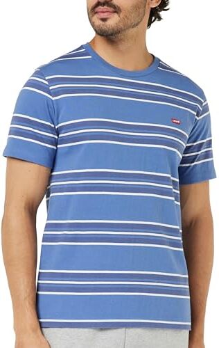 Levis Ss Original Housemark Tee, T-Shirt Uomo, Surfboard Stripe Coastal Fjord, XL