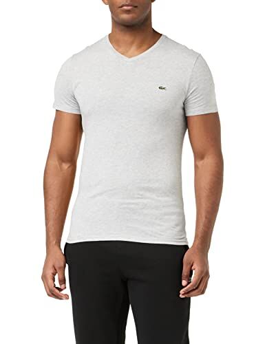 Lacoste Th6710 Manglietta, Argent Chine, XS Uomo