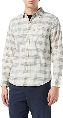 Levis Sunset 1-pocket Standard, Camicia con colletto button-down Uomo, Sharif Tofu, M