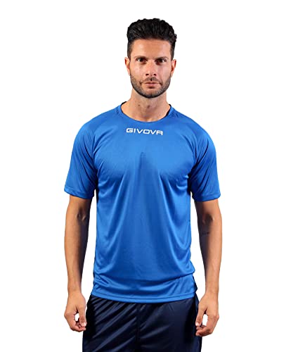 GIVOVA Shirt Capo Interlock Azzurro Tg. 2XL