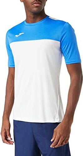 Joma , T-Shirt Men's, Bianco/Royal