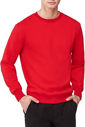 Nuqlo Felpa Uomo Senza Cappuccio   No Logo   Cotone Premium   Basic Sportivo Casual   Senza Zip   Semplice Tinta Unita