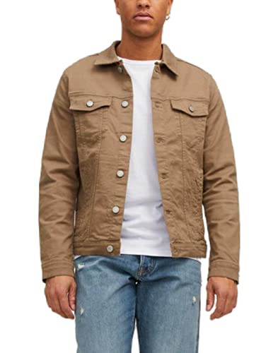 Jack & Jones JPSTALVIN JJJACKET AKM 528 Noos Giacca, Sepia Tint, L Uomo