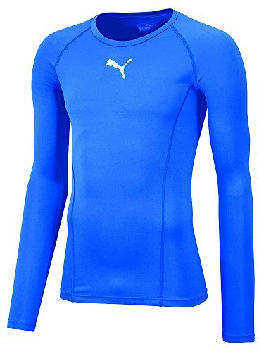 Puma Liga Baselayer tee LS Technical Shirt, Man, Blue (Electric Blue Lemonade), 48/50 (Manufacturer Size: M)