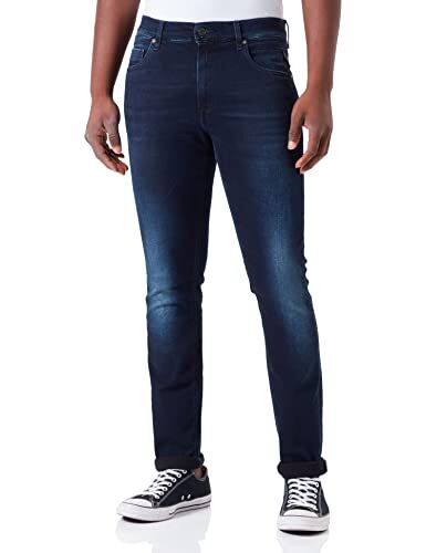 Replay Topolino Jeans, 007 Blu Scuro, 33W x 32L Uomo