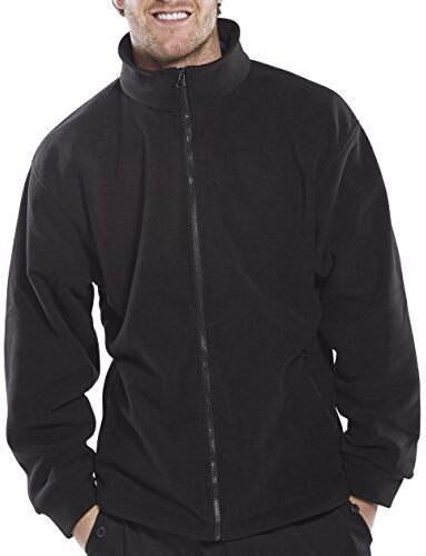 BeeSwift Clickworkwear Fleece Jacket Black Large