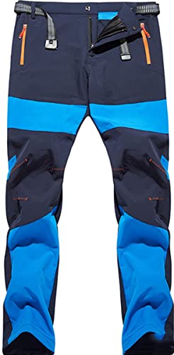 stdpcxz Pantaloni Da Trekking Da Esterno Da Uomo Con Tasche Multiple Pantaloni Da Montagna Ad Asciugatura Rapida Pantaloni Da Jogging Pantaloni Casual Neve Arrampicata 4,5XL