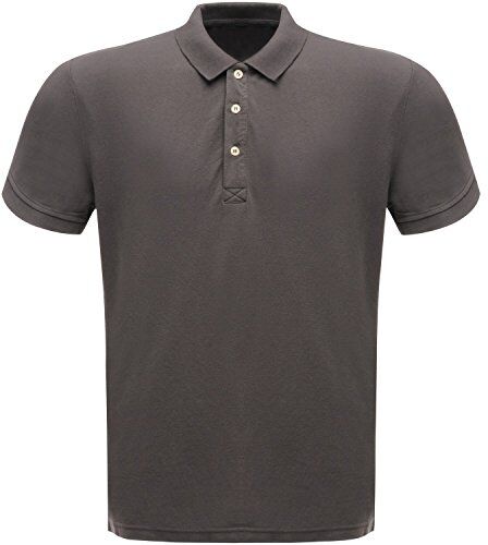 Regatta Polo Classic 65/35 A 3 Bottoni T-shirts/polos/vests, Uomo, Seal Grey, L