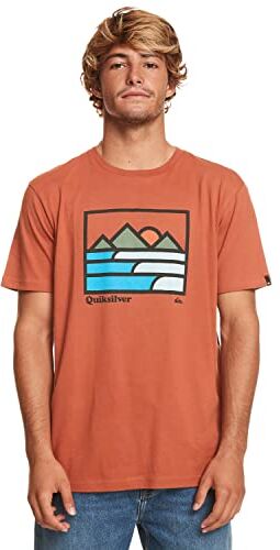 Quiksilver Landscape Lines Maglietta da Uomo