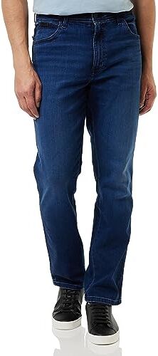 Wrangler Texas Slim Jeans, Apollo, 32W / 32L Uomo