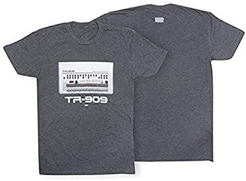 Roland Authentic  TR-909 Crew Tshirt, Charcoal, size: X-Large