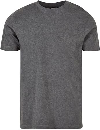 Urban Classics Basic Tee, T-shirt Uomo, Grigio (Charcoal), S