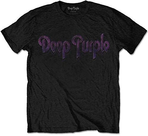 Deep Purple T-Shirt # Xxl Black Unisex # Vintage Logo