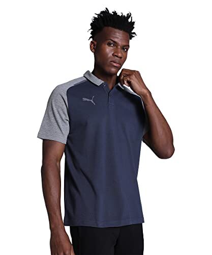 Puma Teamcup-Polo Casual, Uomo, Notte parigina, XXL