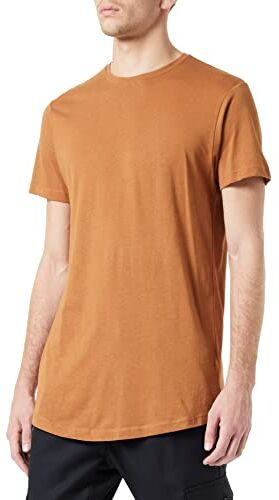 Urban Classics Maglietta Uomo A Maniche Corte, T-Shirt Uomo, Toffee, XXL