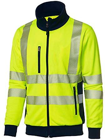 Top Swede -12-05 Felpa, modello , colore: Giallo/Blu marino, taglia M