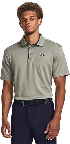 Under Armour Polo Tech Golf, Uomo, Verde, M/L