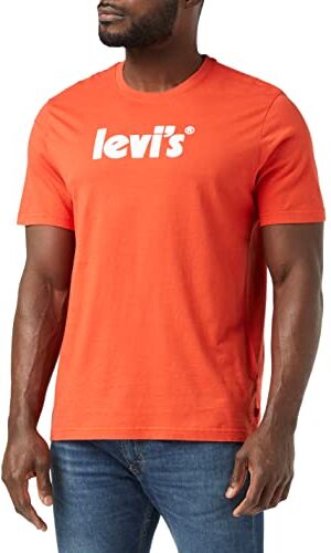 Levis Ss Relaxed Fit Tee, T-shirt Uomo, Red Clay, XS