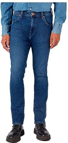 Wrangler Larston, Jeans Uomo, Blu (The Rock), 34W / 34L