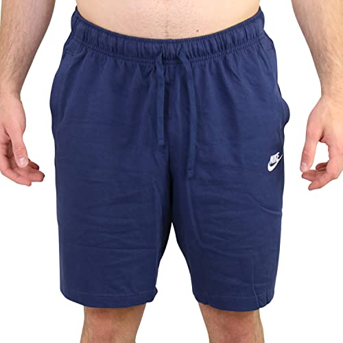 Nike M NSW Club Short JSY, Pantaloncini Sportivi Uomo, Midnight Navy/(White), M-T