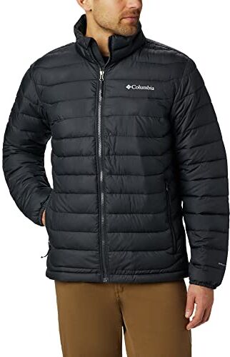 Columbia Powder Lite Jacket, Piumino Uomo, Nero 12, M