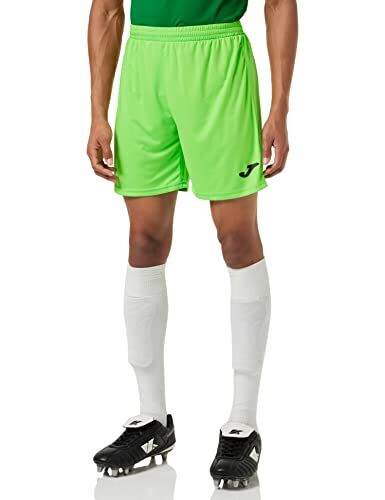 Joma Pantaloni da Squadra da Uomo, Verde Fluorescente, L