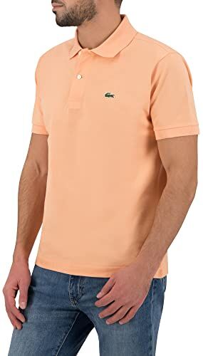 Lacoste -Best Polo MC homme--00, Arancione Chiaro, XXL