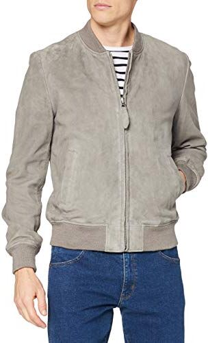 Schott , Camicetta Uomo, Grigio (Grigio Chiaro), M