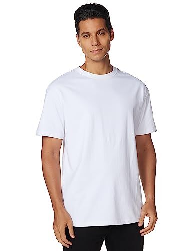 Urban Classics Maglietta Oversize, T-Shirt Uomo, Bianco (White), XL