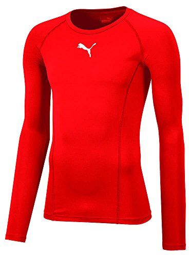 Puma Liga Baselayer tee LS Technical Shirt, Man, Red (Red), 60/62 (Manufacturer Size: 2XL)