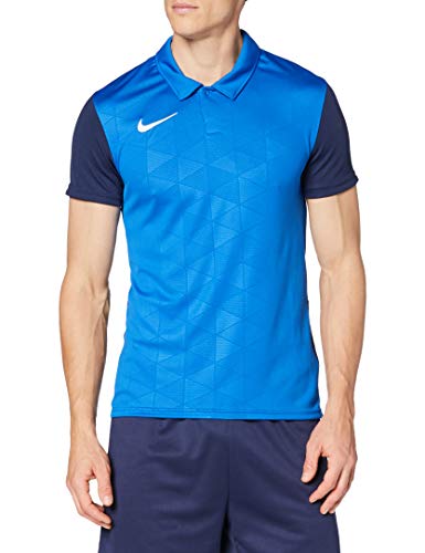 Nike M Nk Trophy Iv Jsy Ss, Maglietta a Maniche Corte Uomo, Blu (Royal Blue/Midnight Navy/White), XL