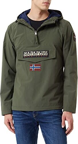 Napapijri RAINFOREST M SUM 3 green depths Jackets Uomo M