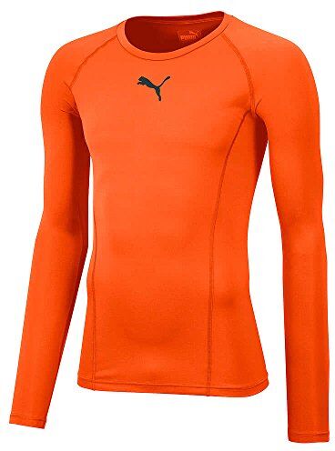 Puma Liga Baselayer LS, T-Shirt Uomo, Golden Poppy, XXL