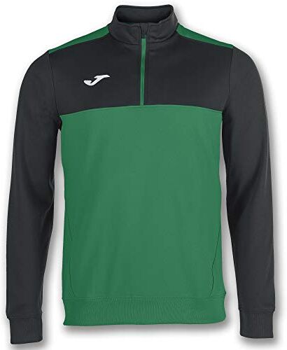 Joma Winner, Felpa Uomo, Verde/Nero, XL