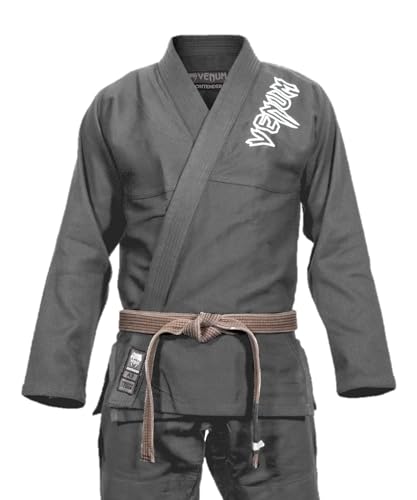 VENUM Contender 2.0 – Kimono per Brasilian Jiu Jitsu da Uomo, Uomo, Contender 2.0, Grau, a1