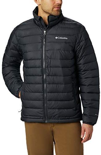 Columbia Powder Lite Jacket, Piumino Uomo, Nero, XL