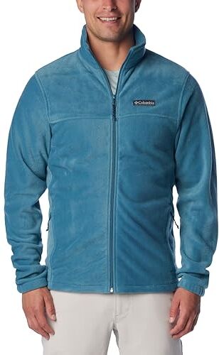 Columbia Steens Mountain Full Zip 2.0, Chaqueta polar con cremallera completa Uomo, Cloudburst,