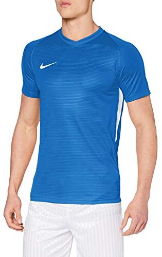 Nike Dry Tiempo Premier, Maglietta Uomo, University Blue/University Blue/Bianco, L