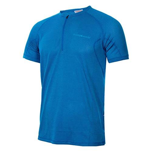 TRANGOWORLD Nueno, T-Shirt Uomo, Skydiver/Blu metile, L