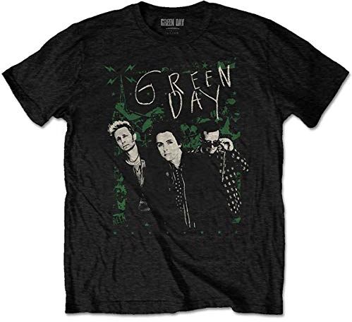 Green Day T-Shirt # Xl Unisex Black # Green Lean