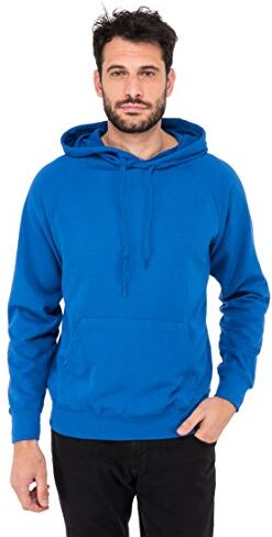 Fruit of the Loom Hooded Sweat Felpa con Capuccio, Blu (Royal Blue 51), M Uomo