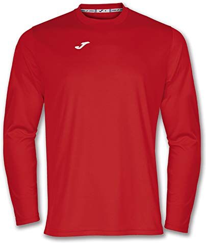 Joma Combi Maglia Manica Lunga Uomo, Rosso, Xs