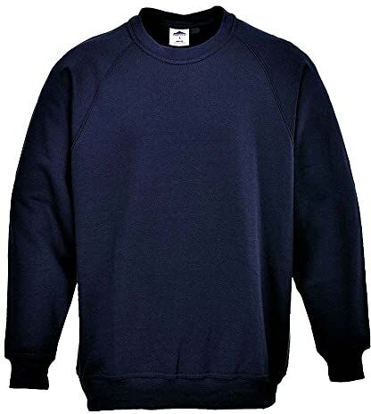 Portwest Roma Sweatshirt, colorDrkNav talla Large