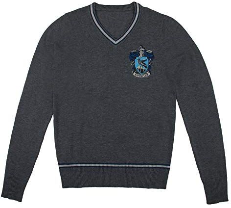 Cinereplicas Maglia Harry Potter Hogwarts Collo a V Adulti e Bambini Licenza Ufficiale Harry Potter