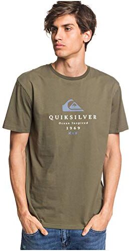 Quiksilver First Fire-Maglietta da Uomo, Kalamata, L