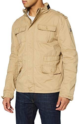 Brandit Britannia Jacket, Giacca Uomo, Beige (Camel), L