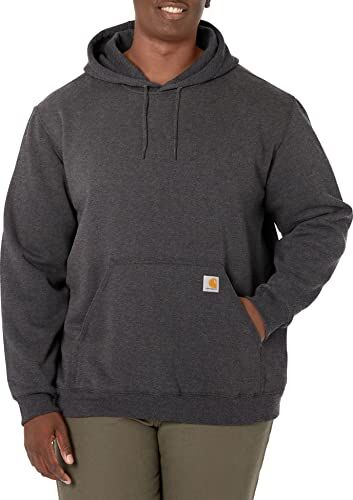 Carhartt Felpa Vestibilità Ampia, Media Pesantezza, Uomo, Grigio (Carbone Heather), XL